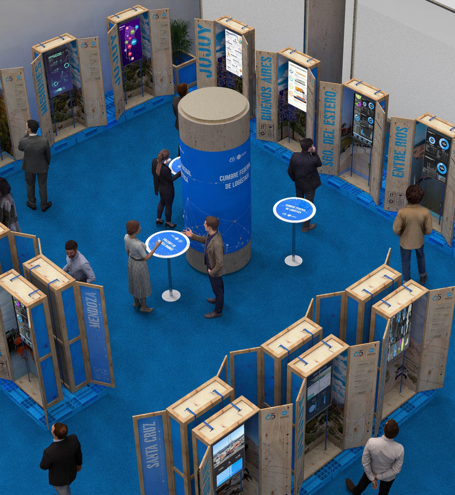 Diseño y montaje de stands